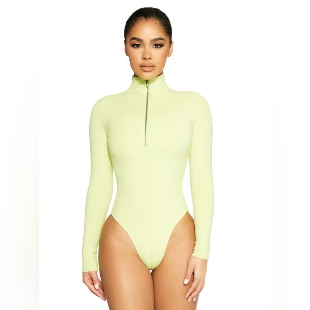 Naked Wardrobe Up To My Neck Snatched Bodysuit